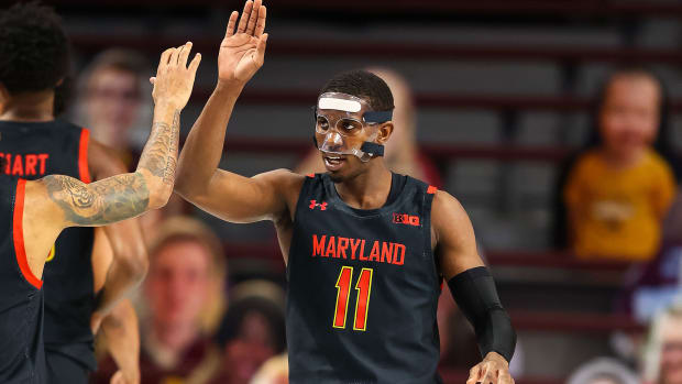 Maryland senior guard Darryl Morsell